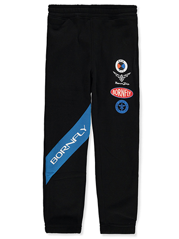 Born Fly Boys' Anytown USA Fleece Joggers - CookiesKids.com