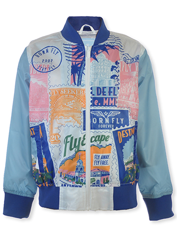 Born Fly Boys' Nylon Windbreaker Jacket - CookiesKids.com