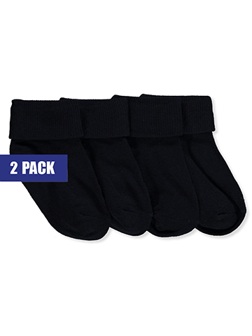 Blue Heaven Girls' 2-Pack Triple Roll Socks - CookiesKids.com