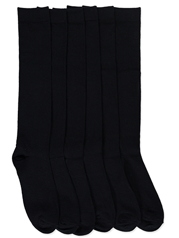 Girls' Cotton Knee-High Socks 3-Pack - CookiesKids.com