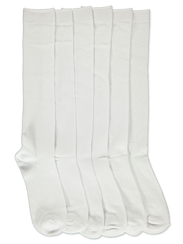 Girls' Cotton Knee-High Socks 3-Pack - CookiesKids.com