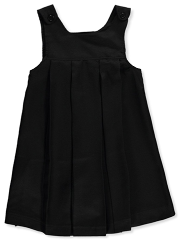 Cookie’s Girls’ Button-Shoulder Pleated Jumper - CookiesKids.com