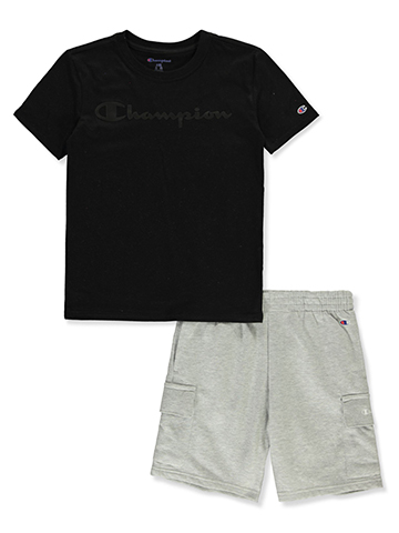 Champion Boys' 2-Piece Shorts Set Outfit - CookiesKids.com