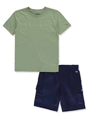 Champion Boys' 2-Piece Shorts Set Outfit - CookiesKids.com