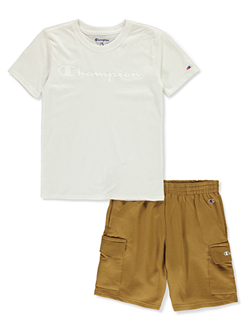 Champion Boys' 2-Piece Shorts Set Outfit - CookiesKids.com