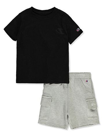 Champion Boys' 2-Piece Shorts Set Outfit - CookiesKids.com
