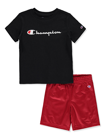 Champion Boys' 2-Piece Shorts Set Outfit - CookiesKids.com