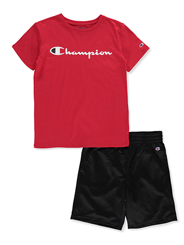 Champion Boys' 2-Piece Shorts Set Outfit - CookiesKids.com