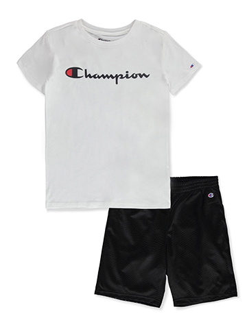 Champion Boys' 2-Piece Shorts Set Outfit - CookiesKids.com