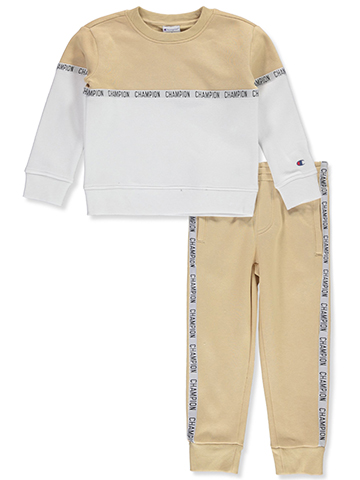 Champion Boys' 2-Piece Track Joggers Set Outfit - CookiesKids.com