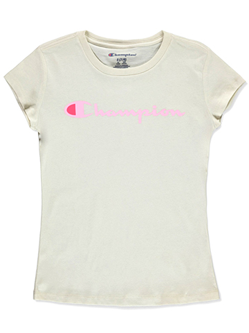 Champion Girls' Logo T-Shirt - CookiesKids.com