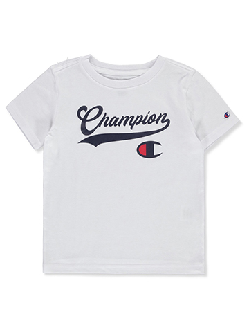 Champion Boys' Logo T-Shirt - CookiesKids.com