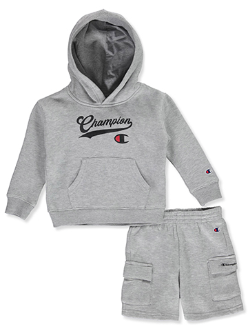 Champion Baby Boys' 2-Piece Cargo Shorts Set Outfit - CookiesKids.com