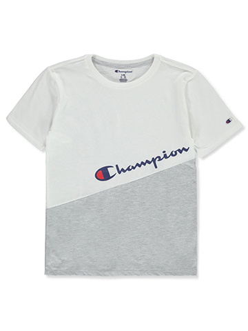 Champion Boys' Angle Logo T-Shirt - CookiesKids.com