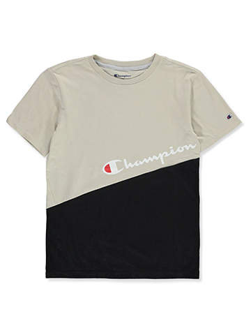 Champion Boys' Angle Logo T-Shirt - CookiesKids.com