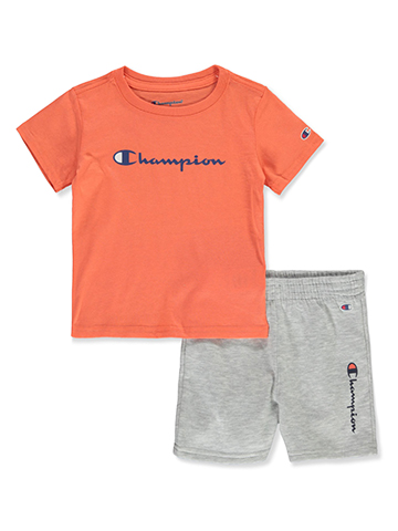 Champion Boys' 2-Piece Next Level Shorts Set Outfit - CookiesKids.com