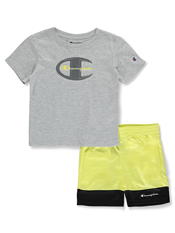 Champion Boys' 2-Piece Shorts Set Outfit - CookiesKids.com
