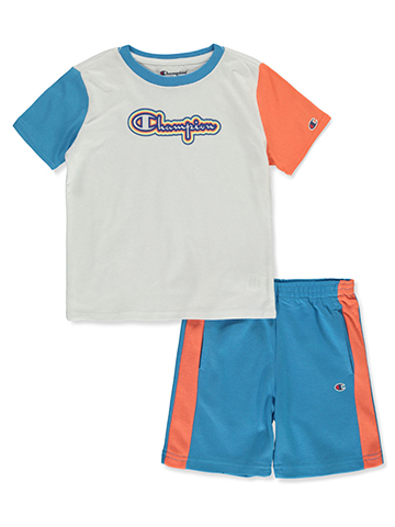 Champion Boys' 2-Piece Shorts Set Outfit - CookiesKids.com
