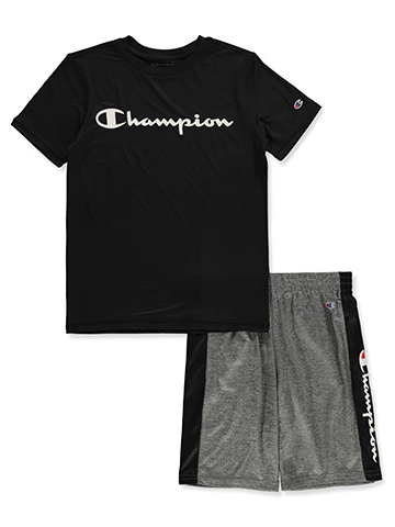 Champion Boys' 2-Piece Shorts Set Outfit - CookiesKids.com