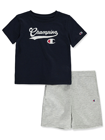 Champion Boys' 2-Piece Shorts Set Outfit - CookiesKids.com