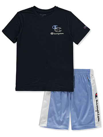 Champion Boys' 2-Piece Shorts Set Outfit - CookiesKids.com