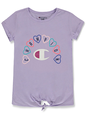 Champion Girls' Tie Front T-Shirt - CookiesKids.com