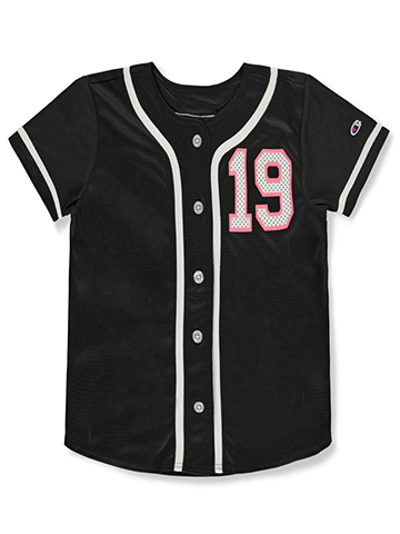 Champion Girls' Varsity Baseball Jersey Top - CookiesKids.com