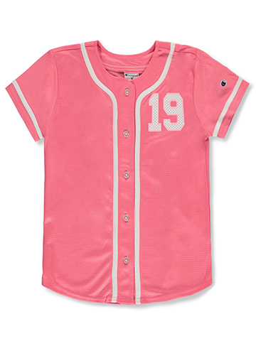 Champion Girls' Varsity Baseball Jersey Top - CookiesKids.com