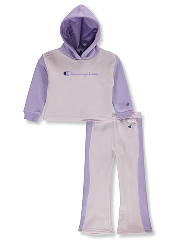 Champion Baby Girls' 2-Piece Sweatpants Set Outfit - CookiesKids.com