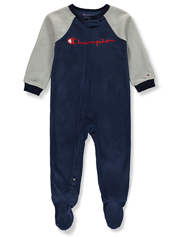 Champion Baby Boys' Micro Fleece Footed Coveralls - CookiesKids.com