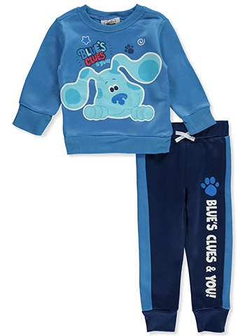 Blues Clues Baby Boys' 2-Piece Joggers Set Outfit - CookiesKids.com