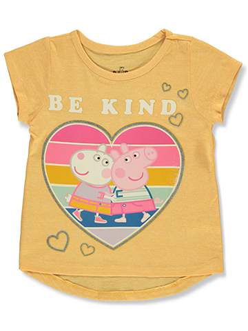Peppa Pig Girls' Kindness T-Shirt - CookiesKids.com