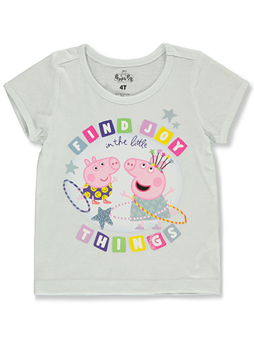 Peppa Pig Girls' Joy T-Shirt - CookiesKids.com