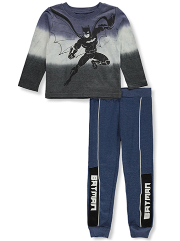 Batman Boys' 2-Piece Joggers Set Outfit - CookiesKids.com