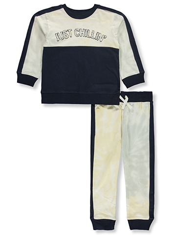 Baby Rebels Boys' 2-Piece Chillin' Joggers Set Outfit - CookiesKids.com