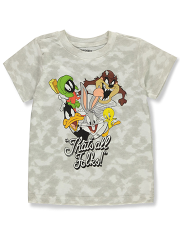 Looney Tunes Boys' That's All Folks T-Shirt - CookiesKids.com