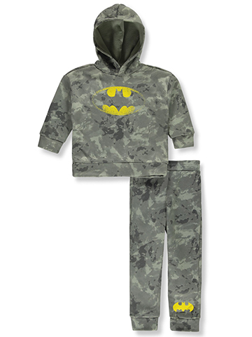 Batman Boys' 2-Piece Joggers Set Outfit - CookiesKids.com