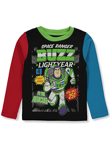 Toy Story Boys' Buzz Lightyear Long-Sleeved T-Shirt - CookiesKids.com