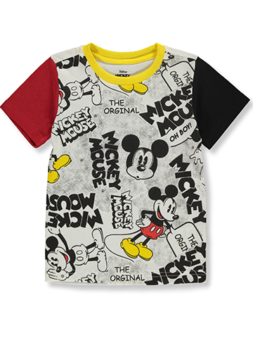 Disney Mickey Mouse Boys' T-Shirt - CookiesKids.com