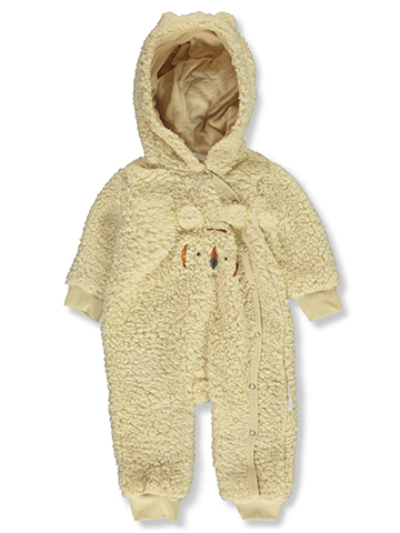 Tahari Baby Boys' Bear Sherpa Pram Suit - CookiesKids.com