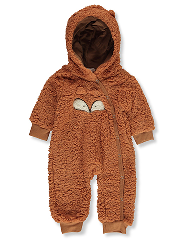 Tahari Baby Boys' Fox Sherpa Pram Suit - CookiesKids.com