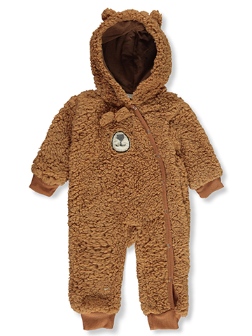 Tahari Baby Boys' Bear Sherpa Pram Suit - CookiesKids.com