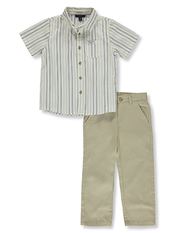 Tahari Boys' 2-Piece Pants Set Outfit - CookiesKids.com