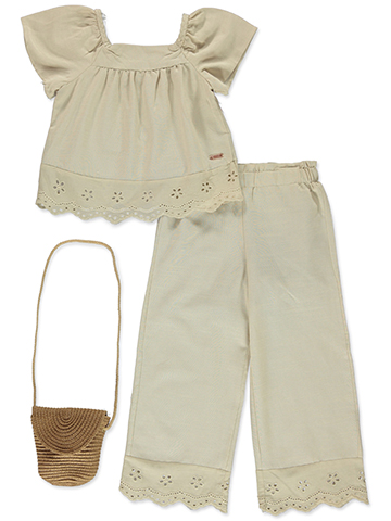 Tahari Girls' 3-Piece Pants Set Outfit - CookiesKids.com
