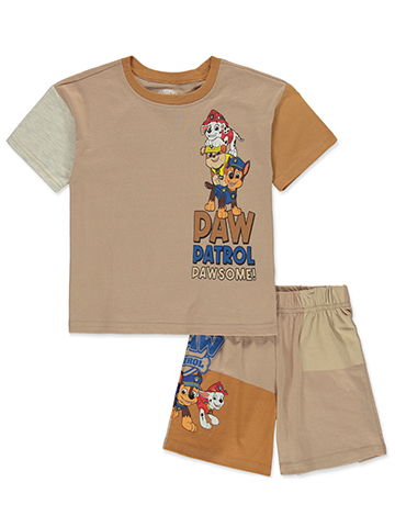Paw Patrol Boys' 2-Piece Shorts Set Outfit - CookiesKids.com