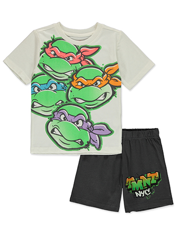 Teenage Mutant Ninja Turtles Boys' 2-Piece Shorts Set Outfit - CookiesKids.com