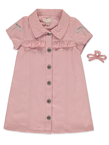 Nanette Girls' 2-Piece Dress Accessory Set Outfit - CookiesKids.com