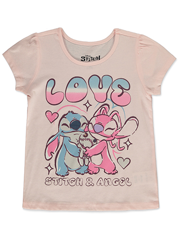 Disney Lilo & Stitch Girls' Angel T-Shirt - CookiesKids.com