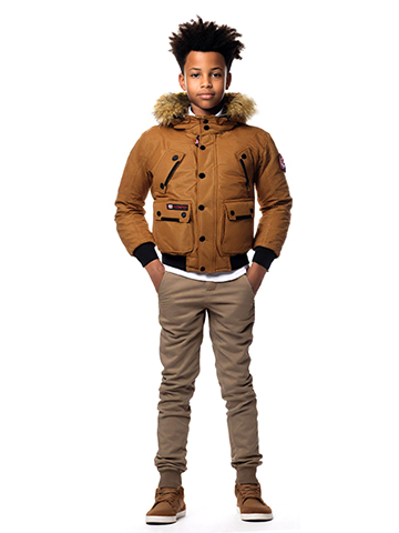 Canada Weather Gear Boys' Heavy Faux Fur Jacket - CookiesKids.com