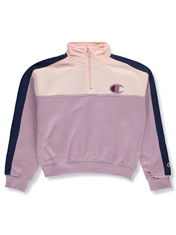 Champion Girls' Fleece Quarterzip Pullover - CookiesKids.com